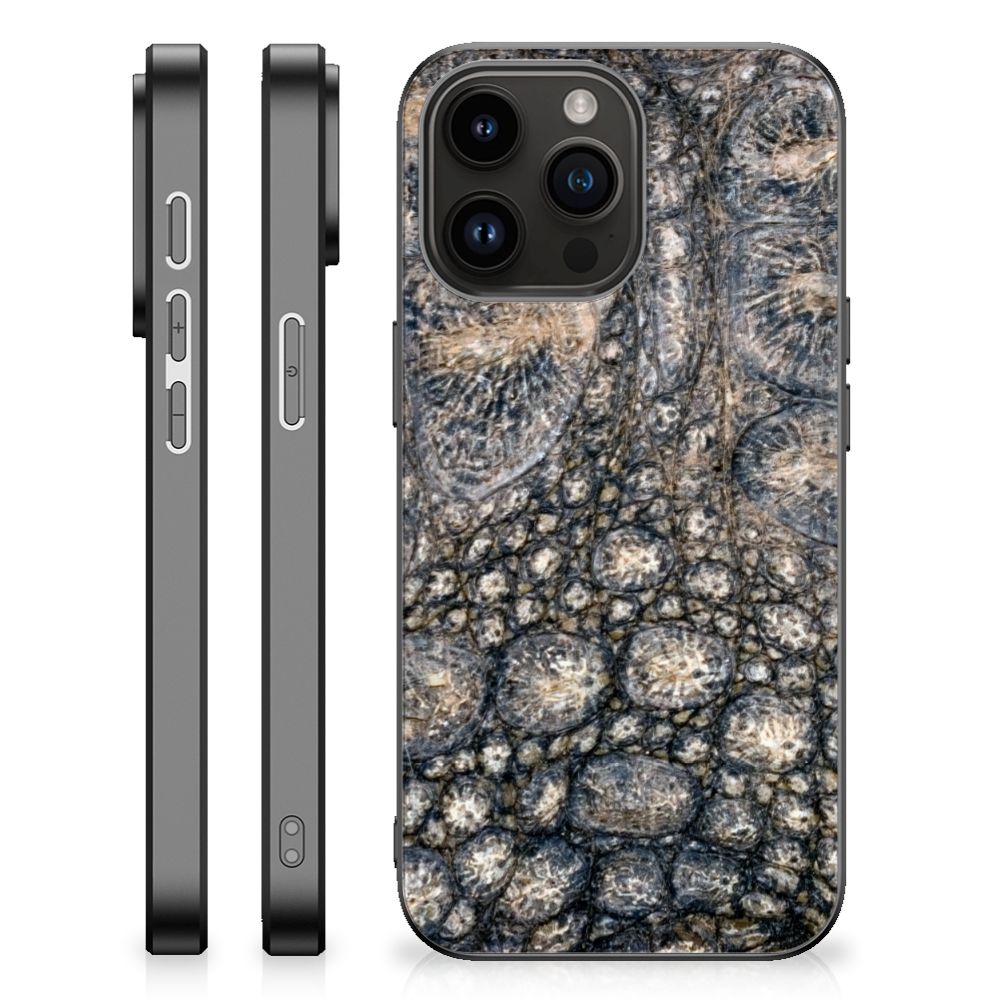 iPhone 15 Pro Max Dierenprint Telefoonhoesje Krokodillenprint