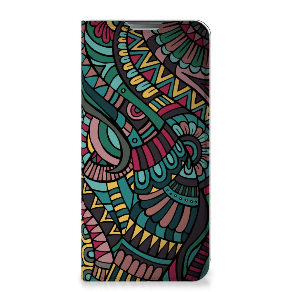 Nokia 3.4 Hoesje met Magneet Aztec - B2C Telecom
