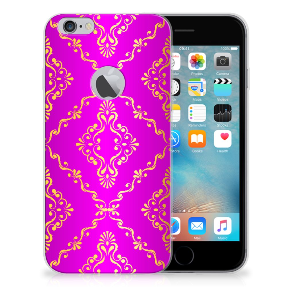 Siliconen Hoesje Apple iPhone 6 Plus | 6s Plus Barok Roze