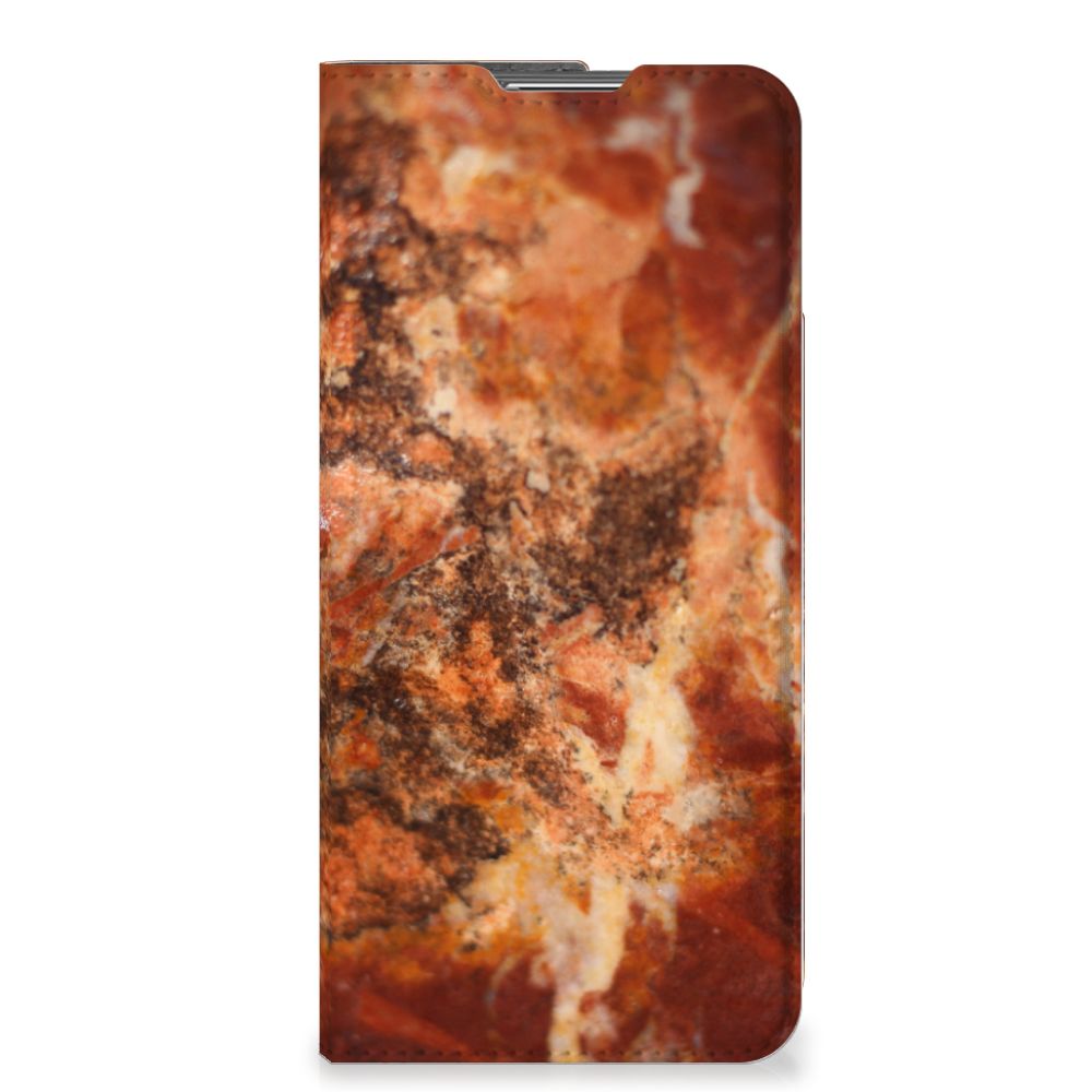 OPPO Find X5 Pro Standcase Marmer Bruin - B2C Telecom