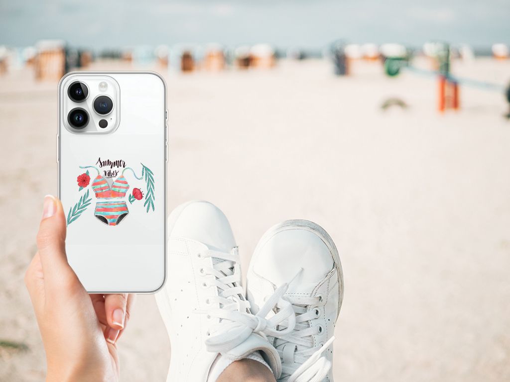 iPhone 14 Pro Max Telefoonhoesje met Naam Boho Summer B2C Telecom