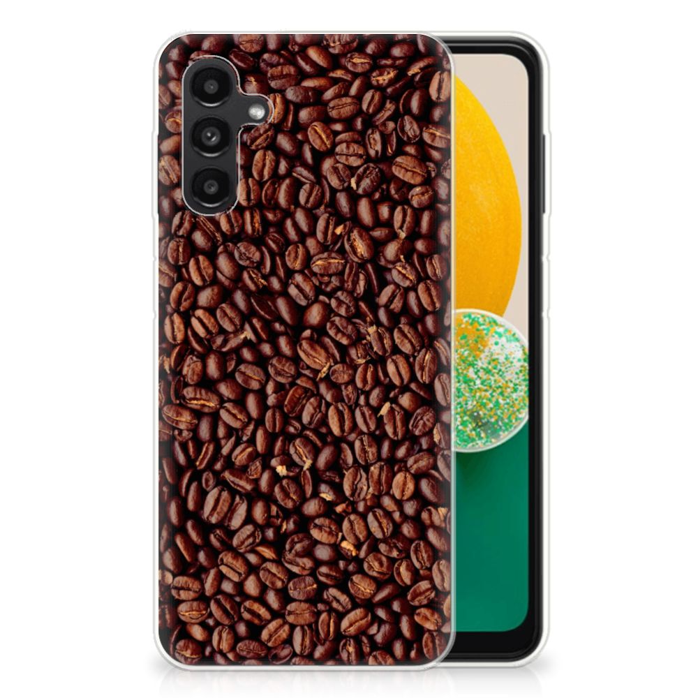 Samsung Galaxy A13 | A04s Siliconen Case Koffiebonen