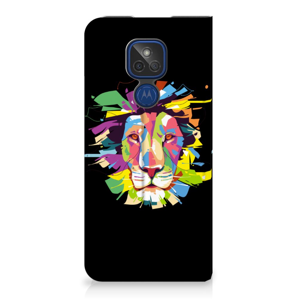 Motorola Moto G9 Play Magnet Case Lion Color - B2C Telecom