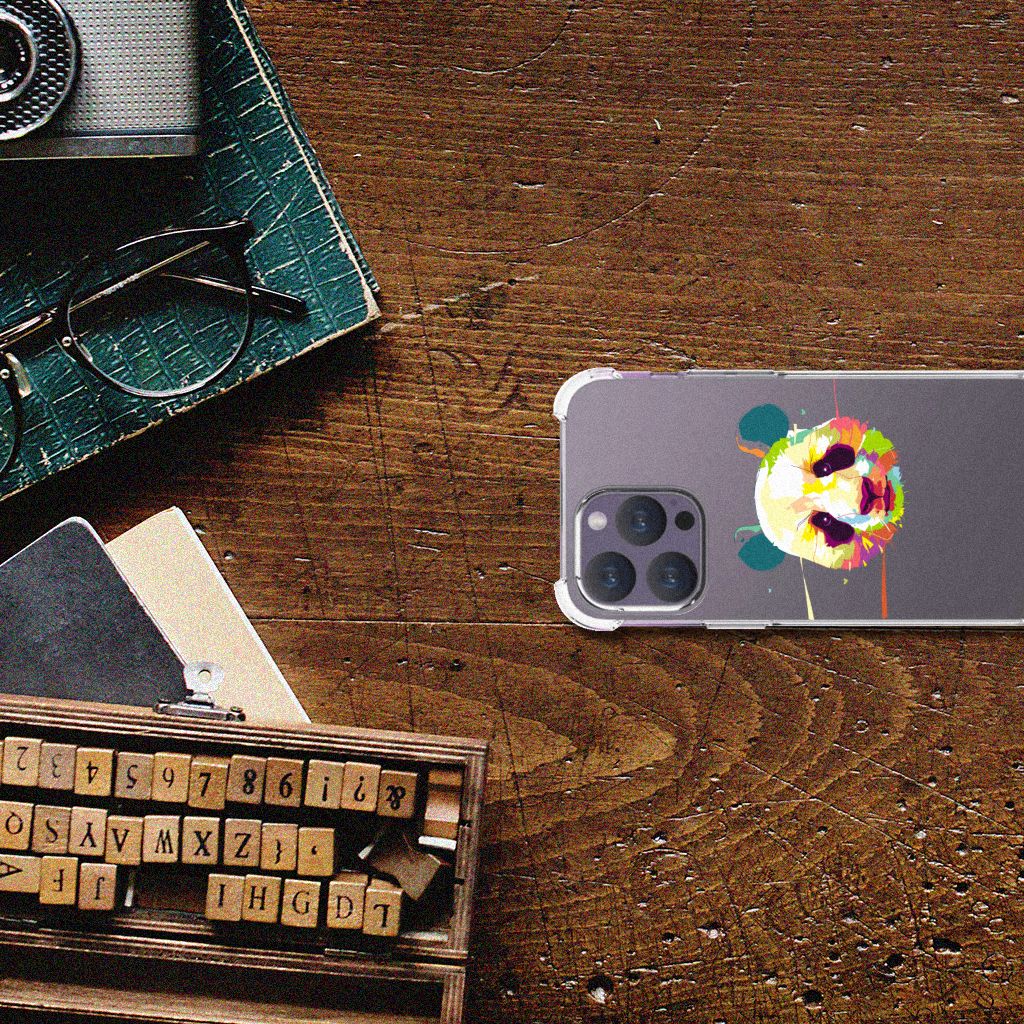 iPhone 15 Pro Max Stevig Bumper Hoesje Panda Color B2C Telecom
