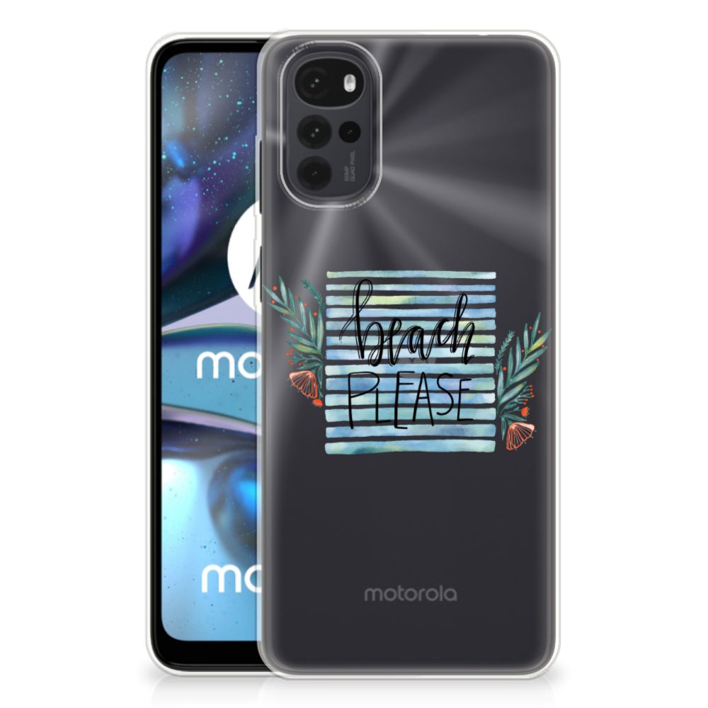 Motorola Moto G22 Telefoonhoesje met Naam Boho Beach B2C Telecom