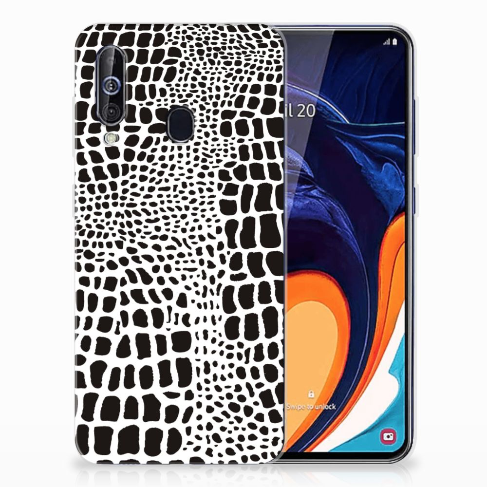 Samsung Galaxy A60 TPU Hoesje Slangenprint