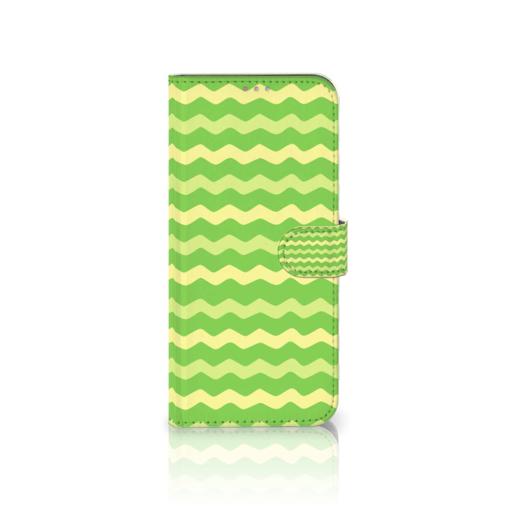 Motorola Moto G60s Telefoon Hoesje Waves Green