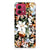 TPU Case voor Motorola Moto G84 Dark Flowers
