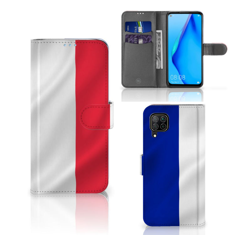 Huawei P40 Lite Bookstyle Case Frankrijk