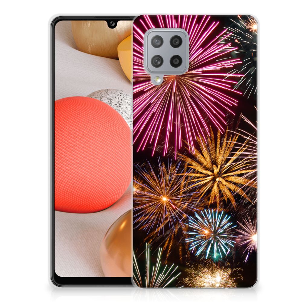 Samsung Galaxy A42 Silicone Back Cover Vuurwerk