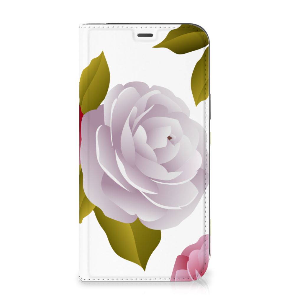 iPhone 12 Pro Max Smart Cover Roses - B2C Telecom