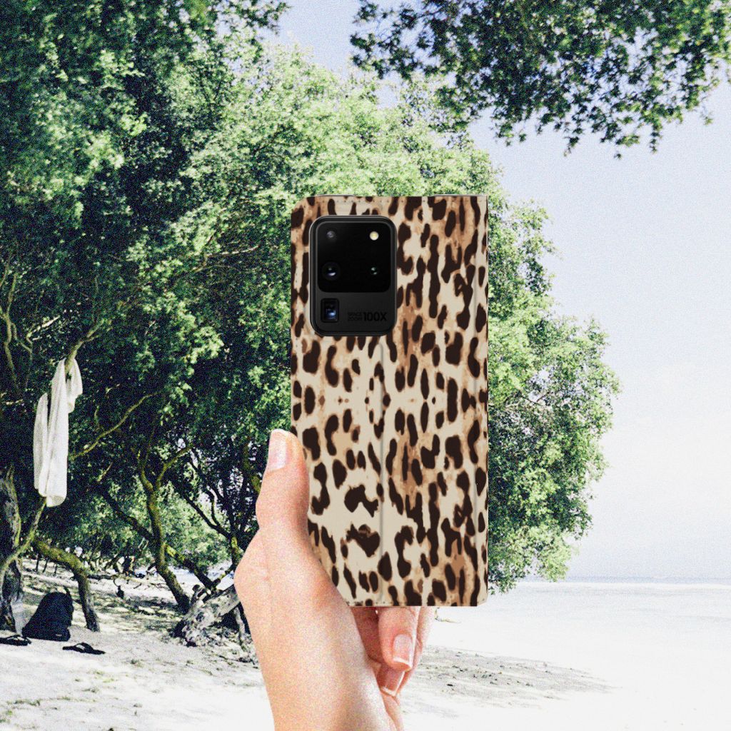 Samsung Galaxy S20 Ultra Hoesje maken Leopard - B2C Telecom