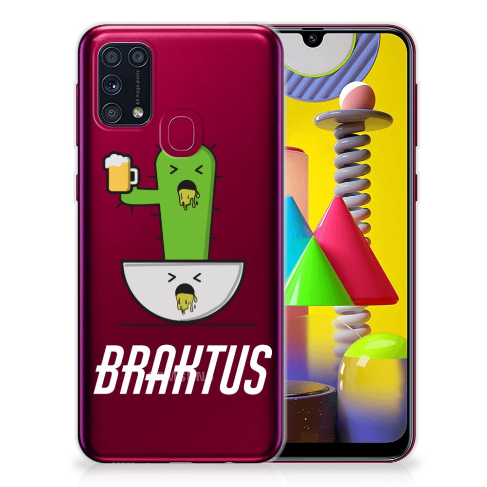 Samsung Galaxy M31 Telefoonhoesje met Naam Braktus B2C Telecom