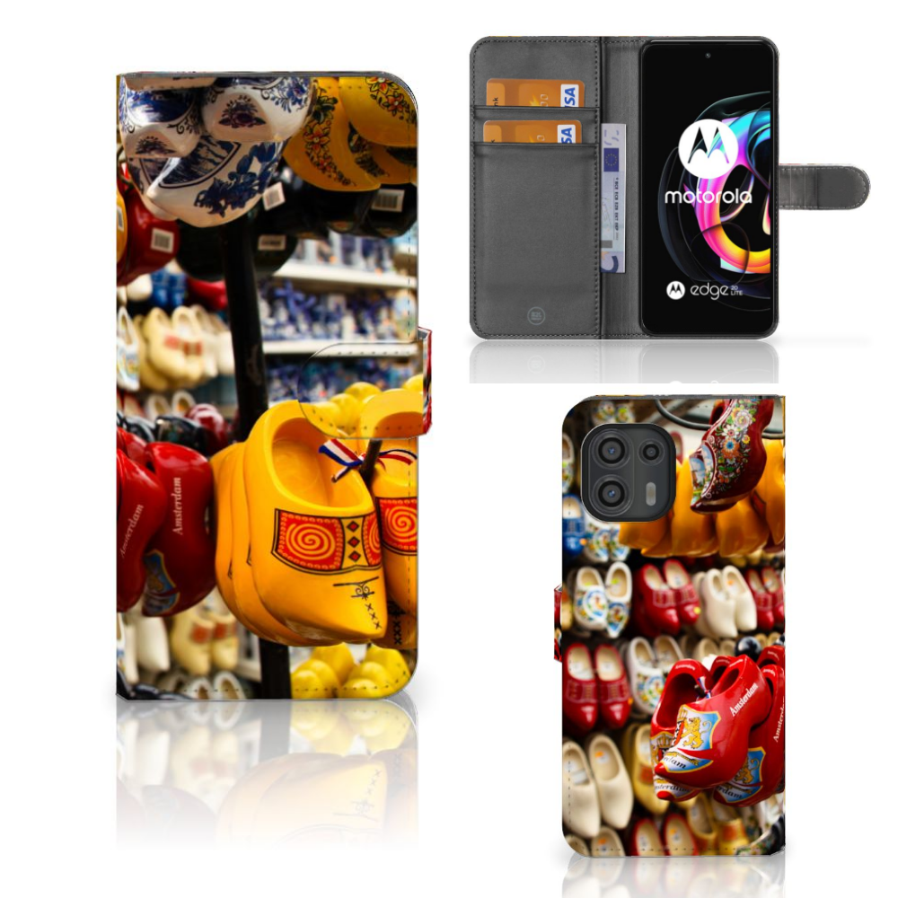 Motorola Edge 20 Lite Flip Cover Klompen