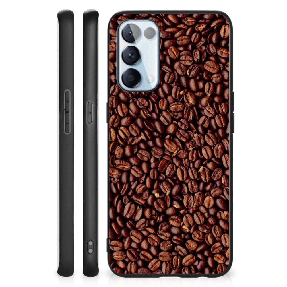 OPPO Reno5 5G | Find X3 Lite Back Cover Hoesje Koffiebonen