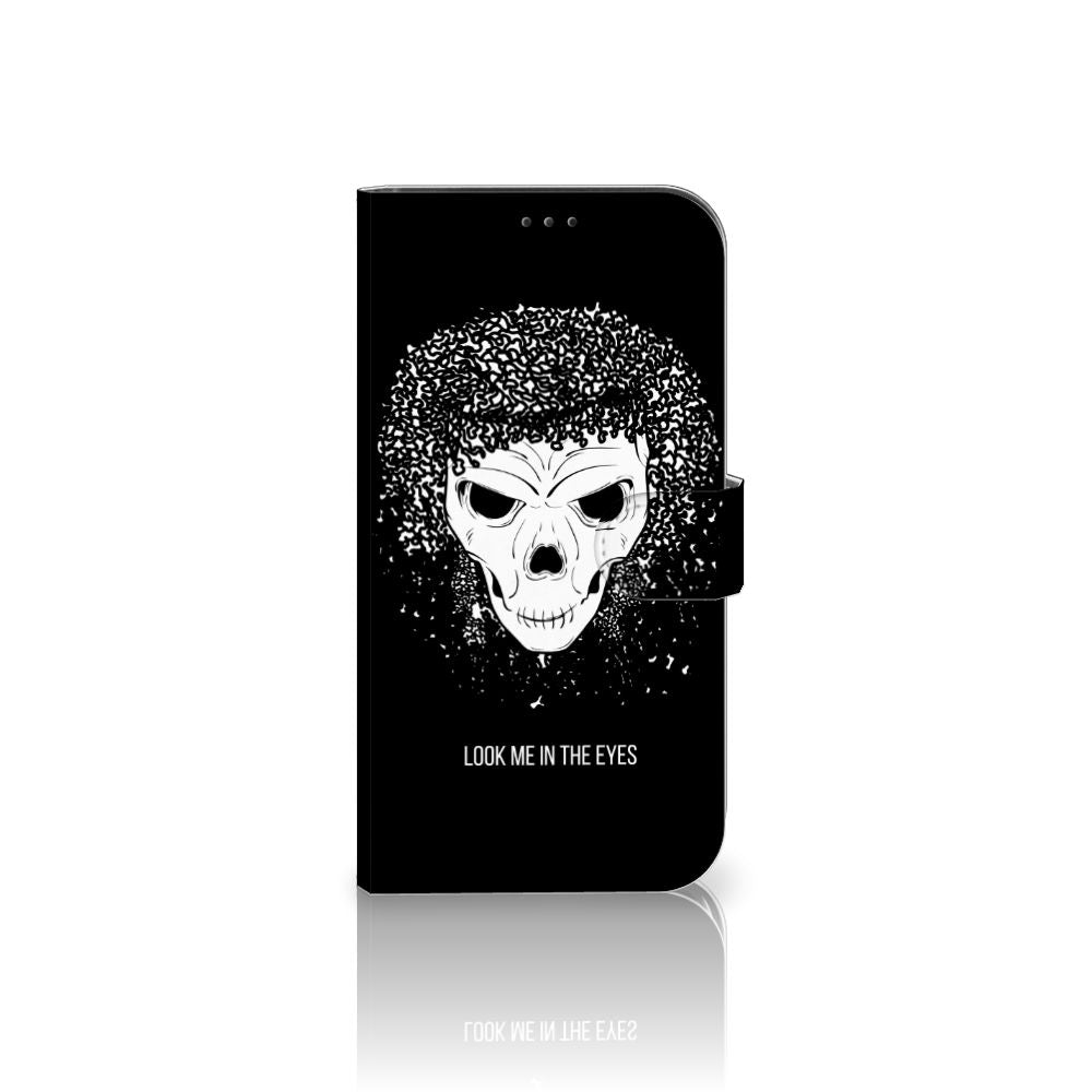 Telefoonhoesje met Naam Apple iPhone 12 Pro Max Skull Hair