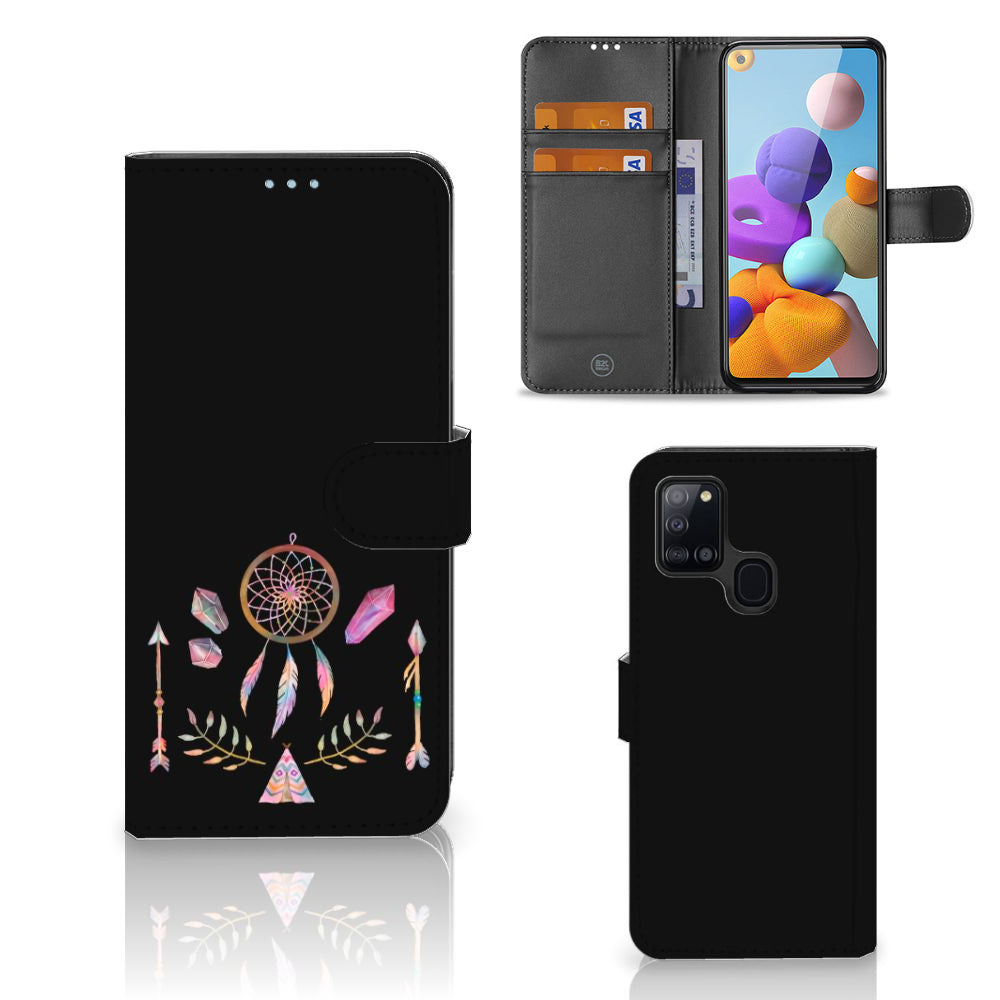 Samsung Galaxy A21s Leuk Hoesje Boho Dreamcatcher
