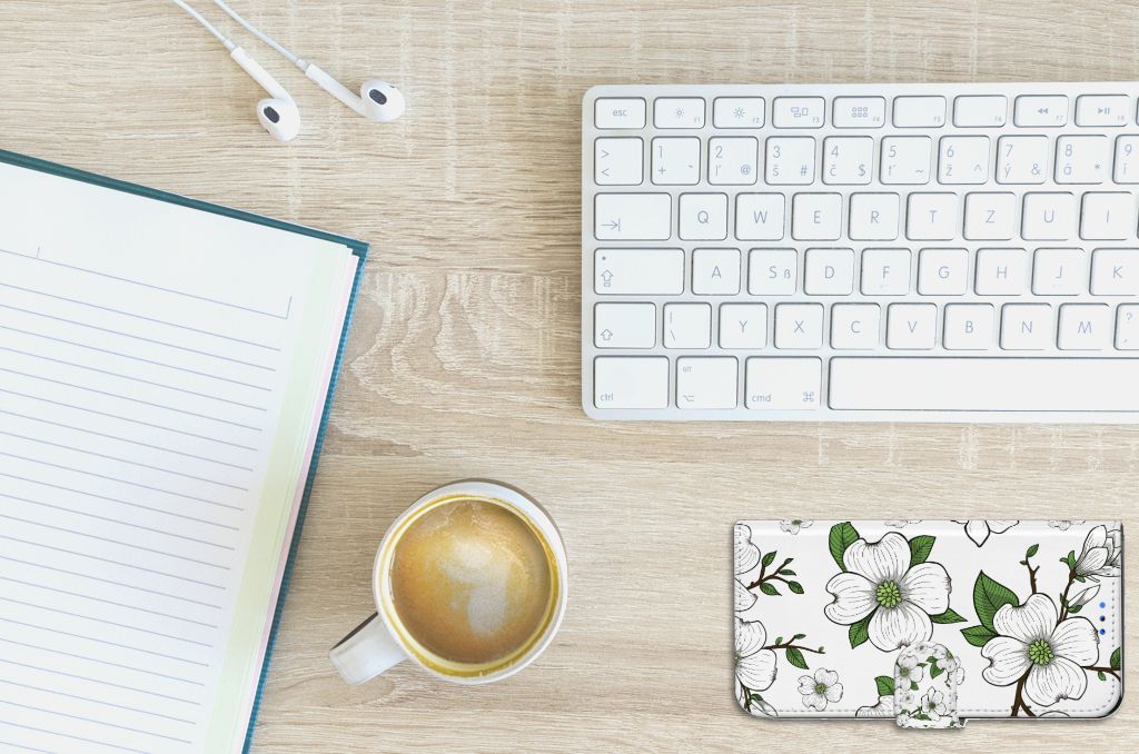 Huawei P Smart 2020 Hoesje Dogwood Flowers