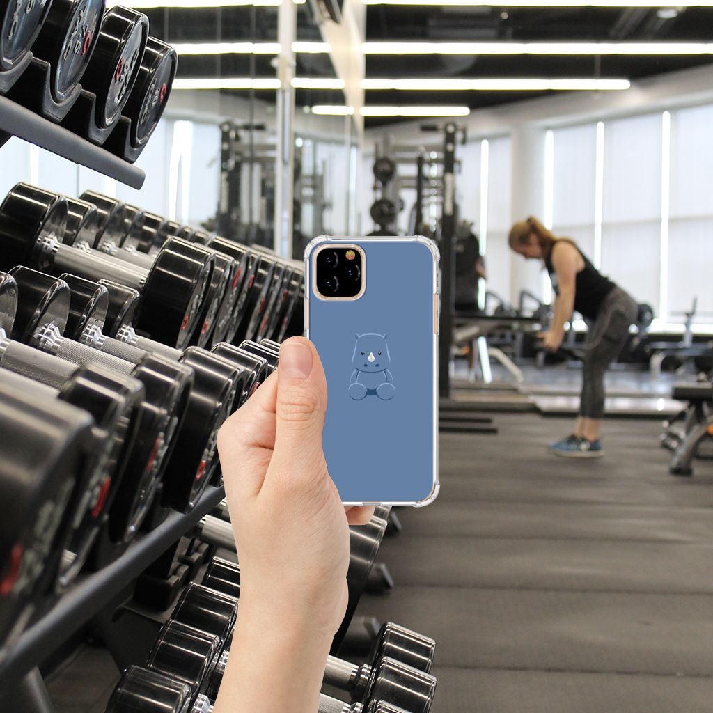 Apple iPhone 11 Pro Stevig Bumper Hoesje Baby Rhino