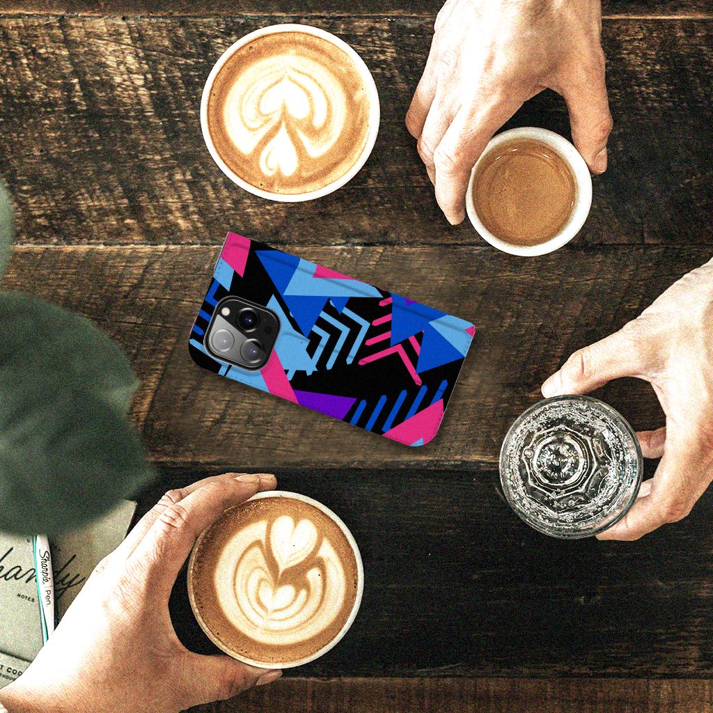 iPhone 14 Pro Stand Case Funky Triangle - B2C Telecom