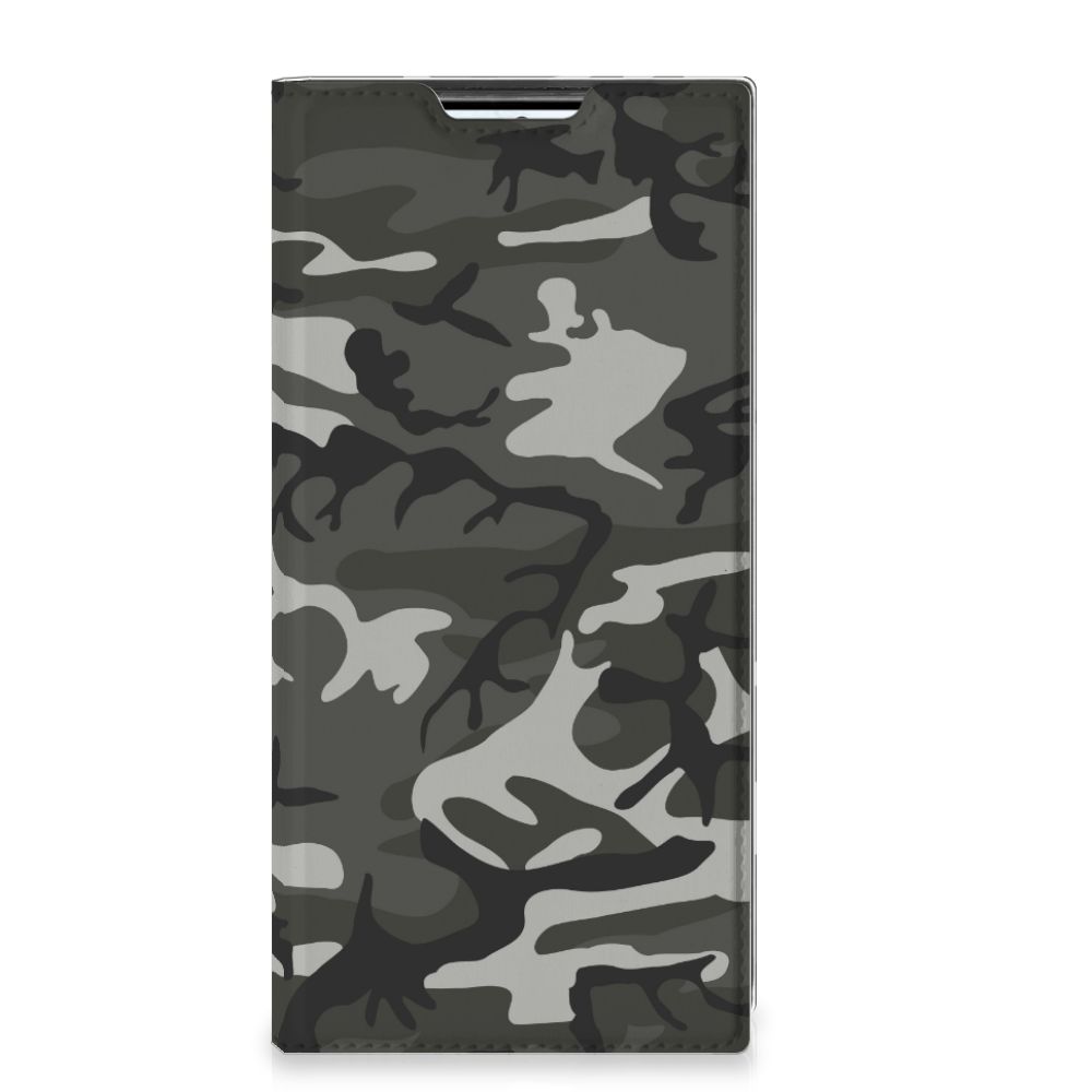 Samsung Galaxy S22 Ultra Hoesje met Magneet Army Light - B2C Telecom