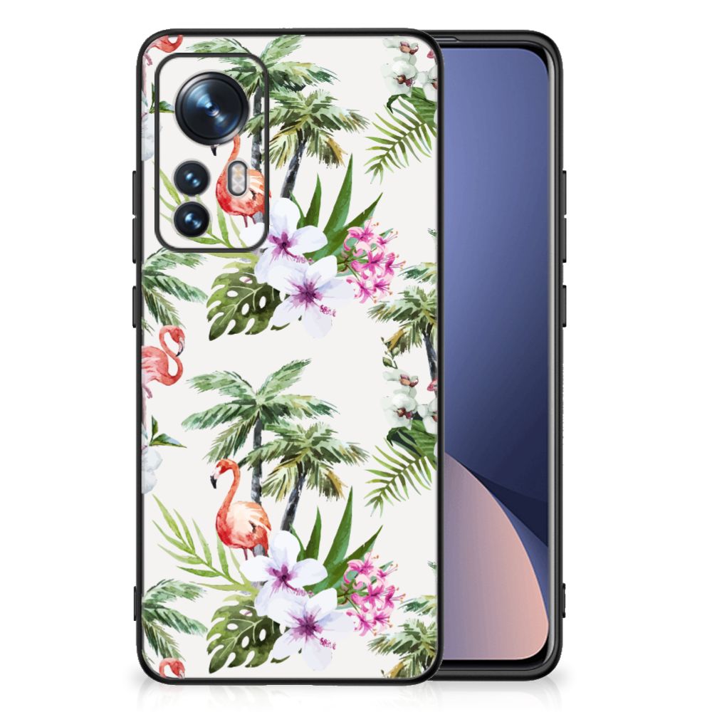 Xiaomi 12 | 12X Dierenprint Telefoonhoesje Flamingo Palms