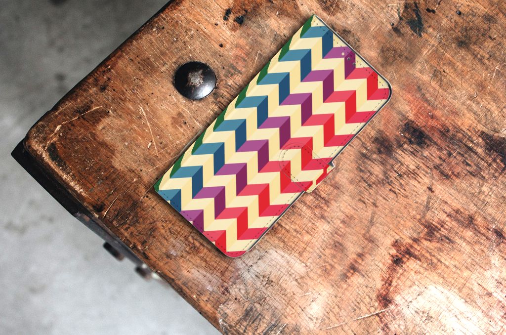 Nokia 5.3 Telefoon Hoesje Zigzag Multi Color