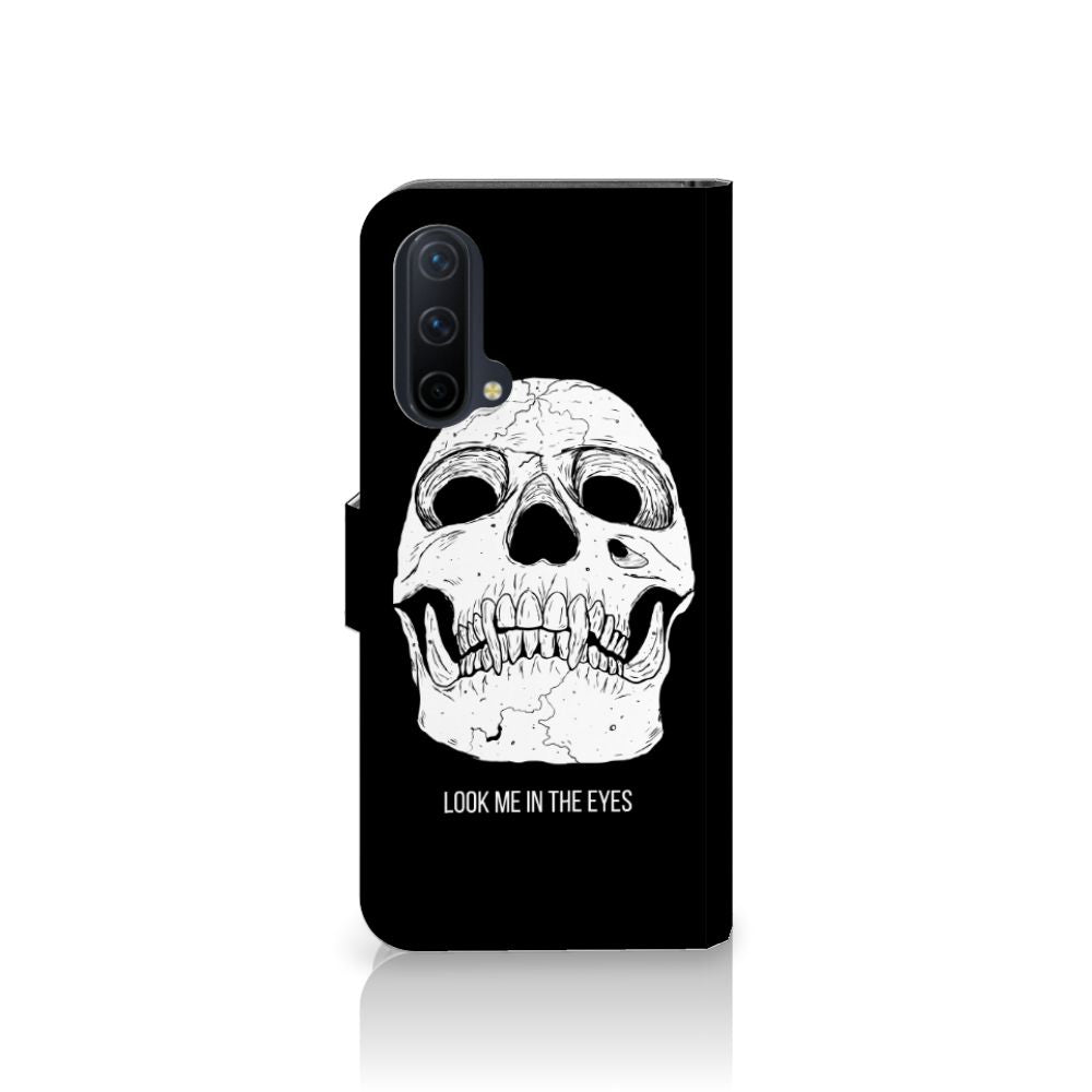 Telefoonhoesje met Naam OnePlus Nord CE 5G Skull Eyes