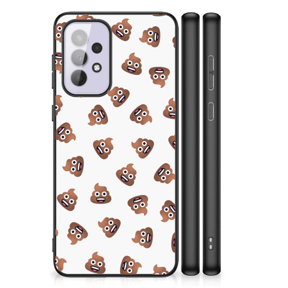 Back Case voor Samsung Galaxy A33 5G Poep Emojis B2C Telecom
