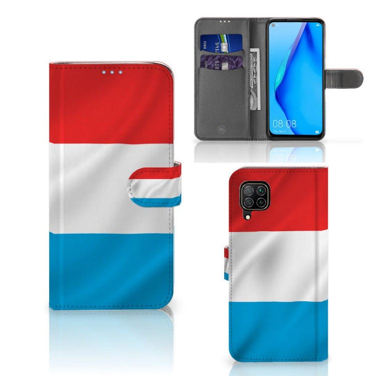 Huawei P40 Lite Bookstyle Case Luxemburg