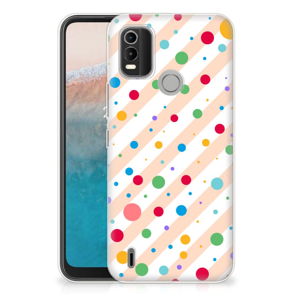 Nokia C21 Plus TPU bumper Dots