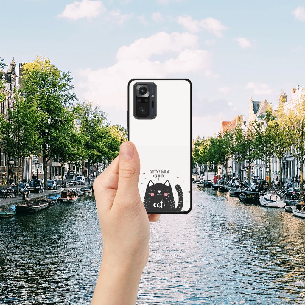 Xiaomi Redmi Note 10 Pro Hoesje Cat Good Day B2C Telecom