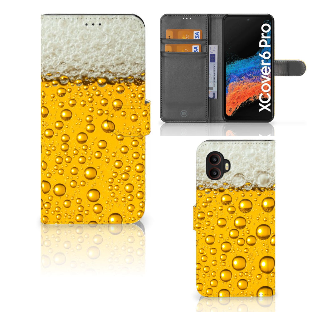 Samsung Galaxy Xcover 6 Pro Book Cover Bier