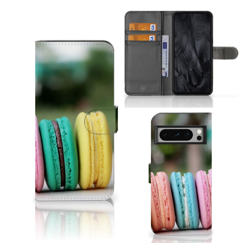 Google Pixel 8 Pro Book Cover Macarons