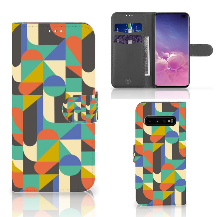 Samsung Galaxy S10 Plus Telefoon Hoesje Funky Retro