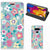 LG V40 Thinq Smart Cover Flower Power