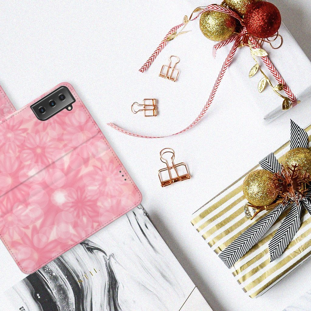 Samsung Galaxy S21 Plus Hoesje Spring Flowers
