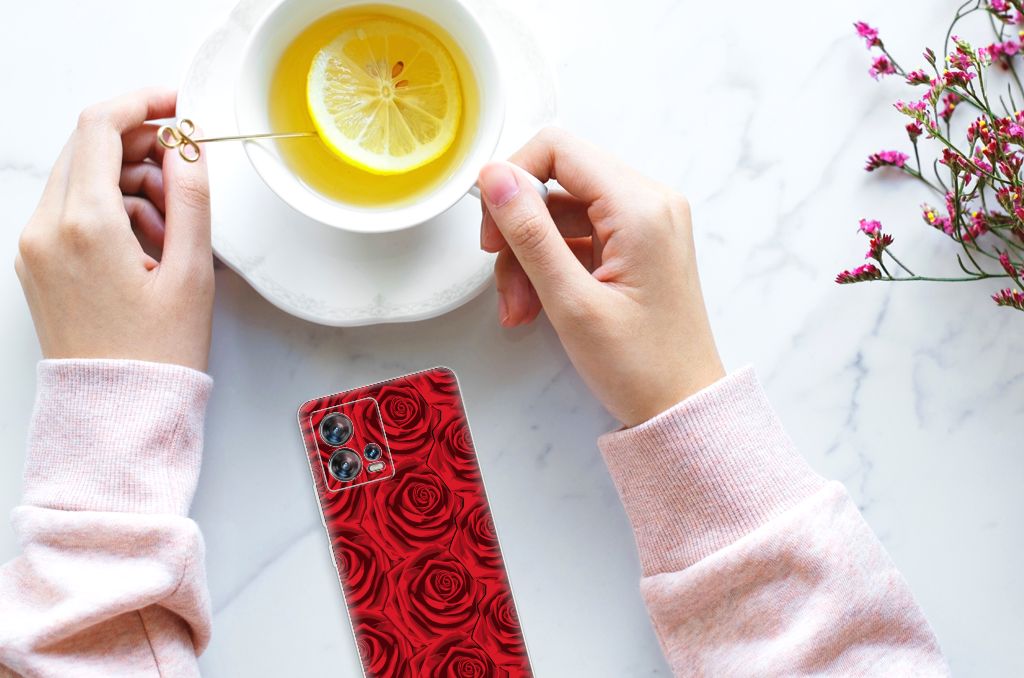 Motorola Edge 30 Fusion TPU Case Red Roses B2C Telecom
