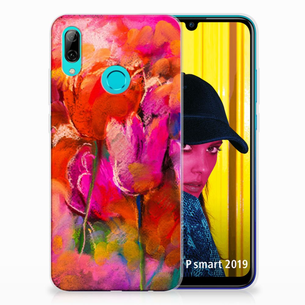 Hoesje maken Huawei P Smart 2019 Tulips