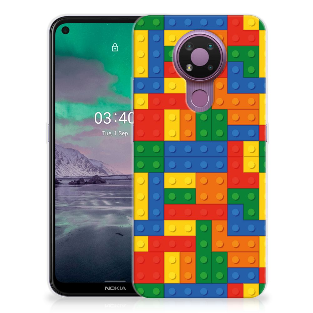 Nokia 3.4 TPU bumper Blokken