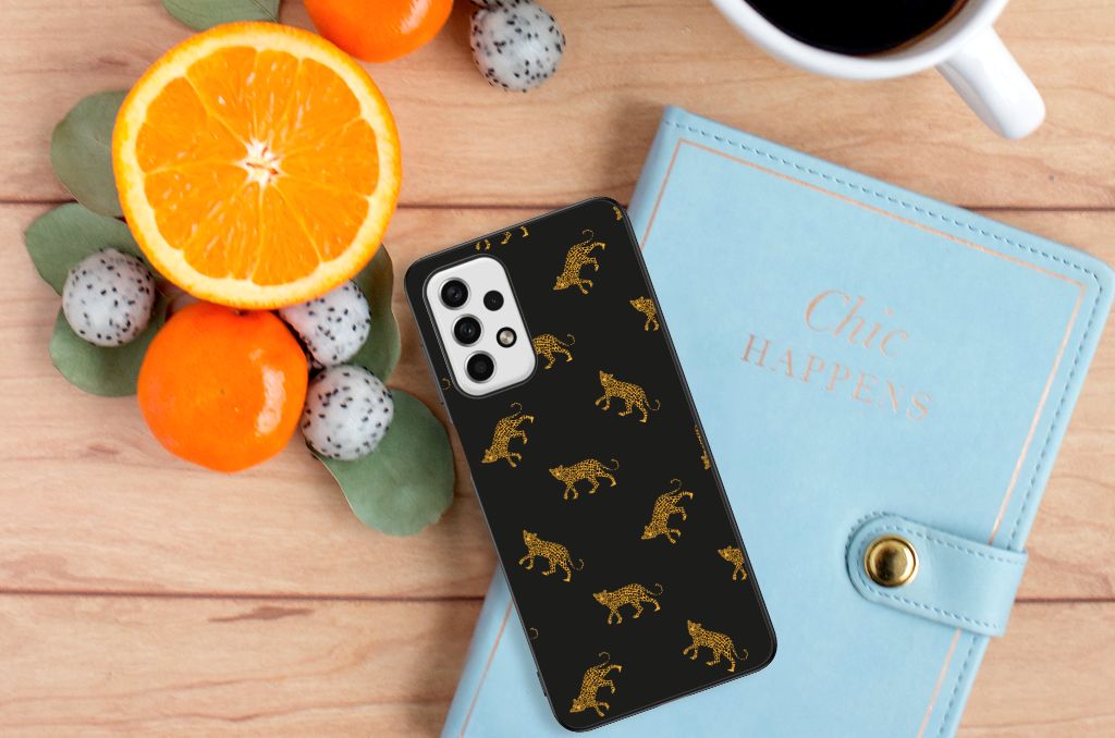 Dierenprint Telefoonhoesje voor Samsung Galaxy A23 Leopards B2C Telecom