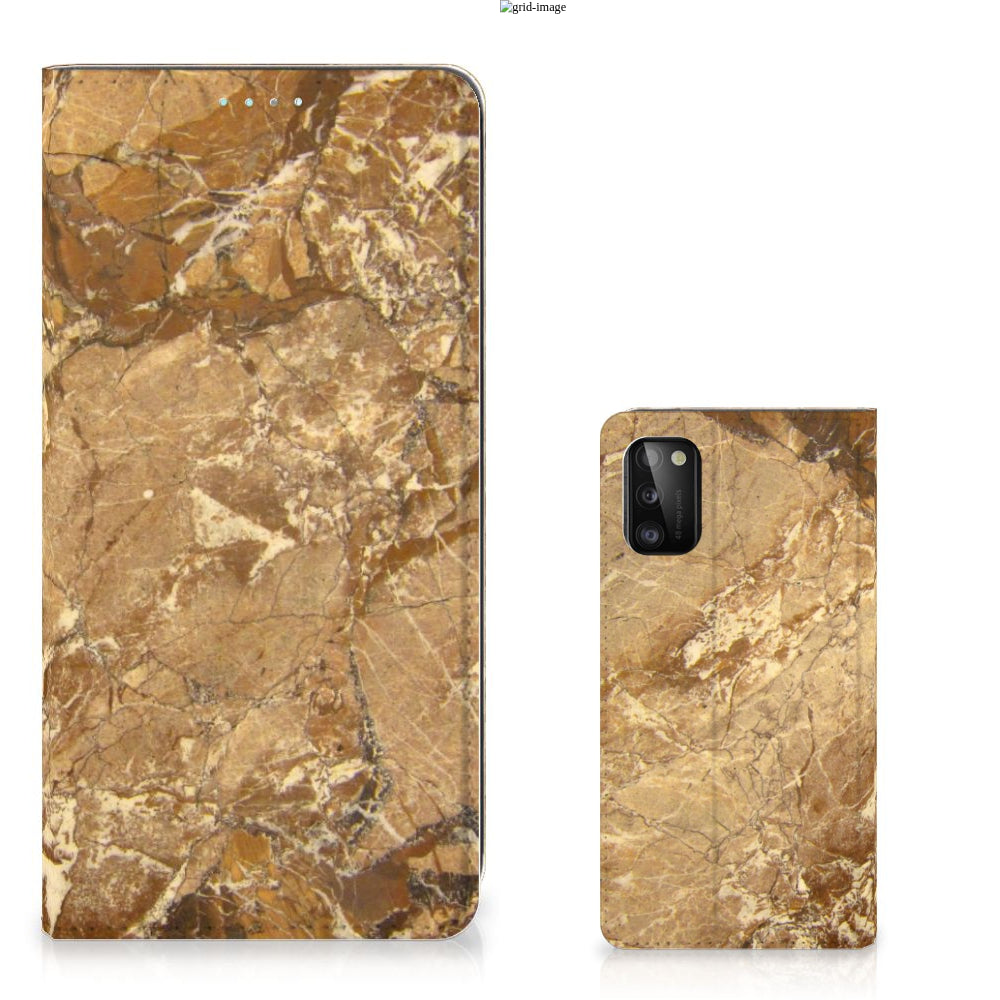 Samsung Galaxy A41 Standcase Marmer Creme