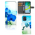 Motorola Moto E13 4G Hoesje Orchidee Blauw - Cadeau voor je Moeder