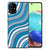 Samsung Galaxy A71 Back Case Waves Blue