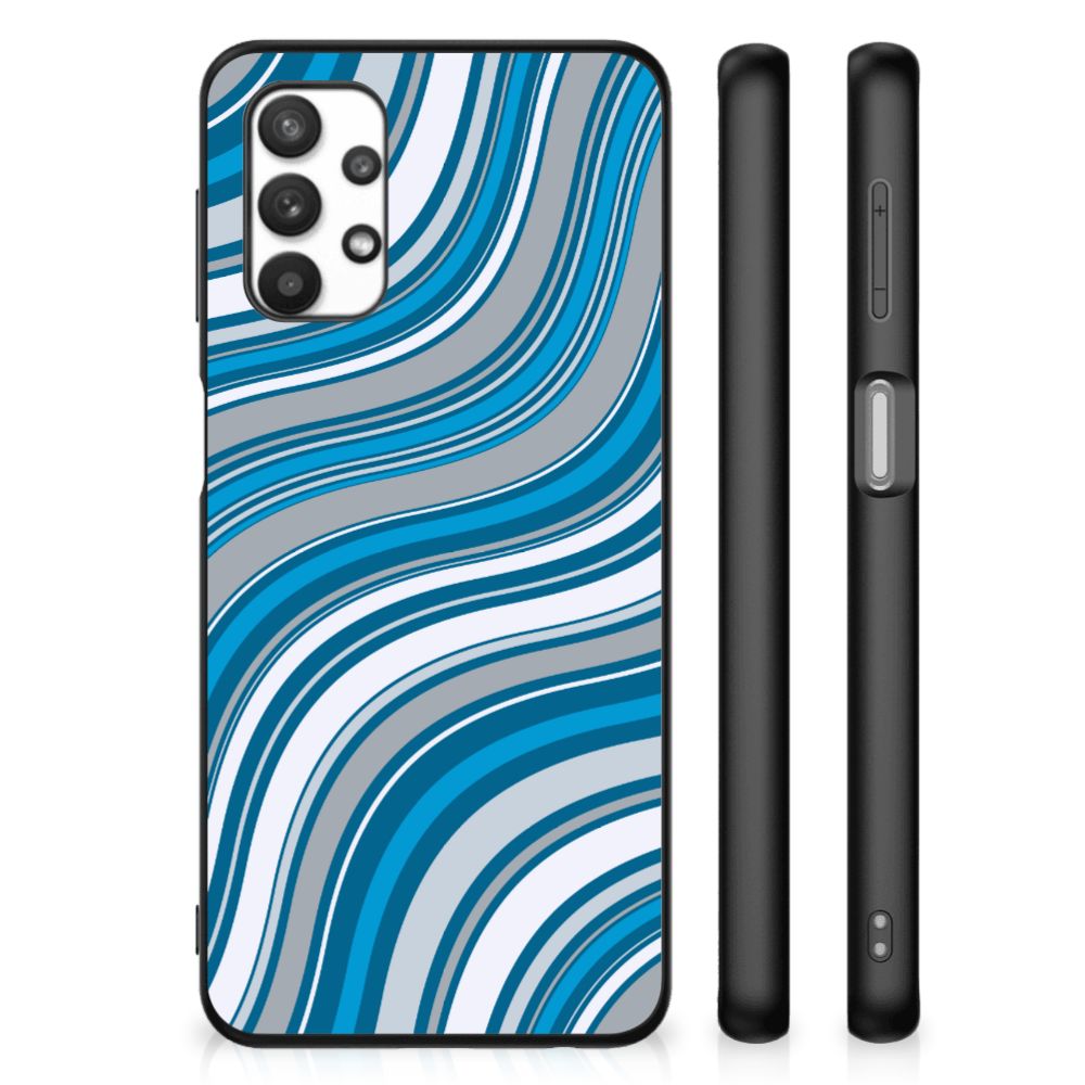 Samsung Galaxy A32 5G Back Case Waves Blue B2C Telecom