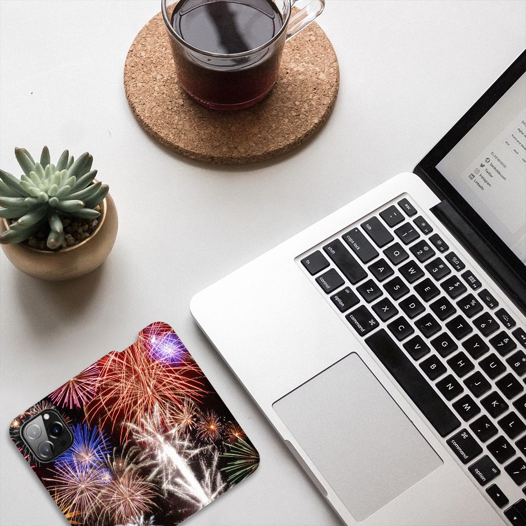 iPhone 14 Pro Hippe Standcase Vuurwerk