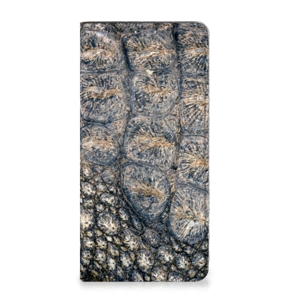 Samsung Galaxy A14 5G Hoesje maken Krokodillenprint met realistische krokodillenhuid textuur