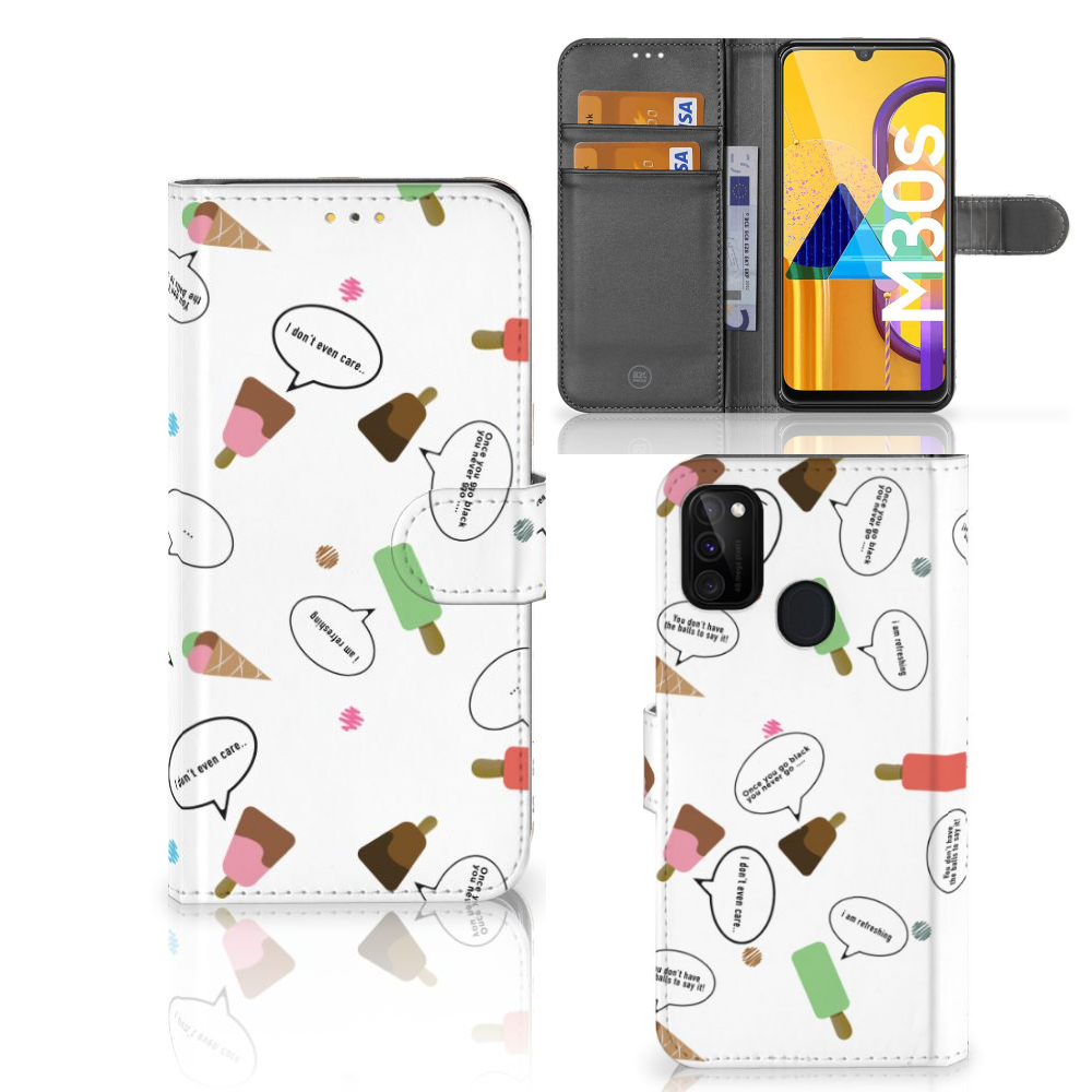 Samsung Galaxy M21 | M30s Book Cover IJsjes