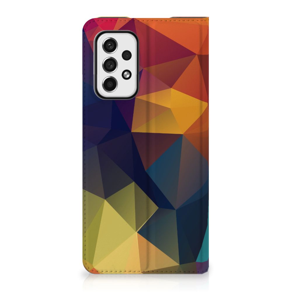 Samsung Galaxy A73 Stand Case Polygon Color - B2C Telecom