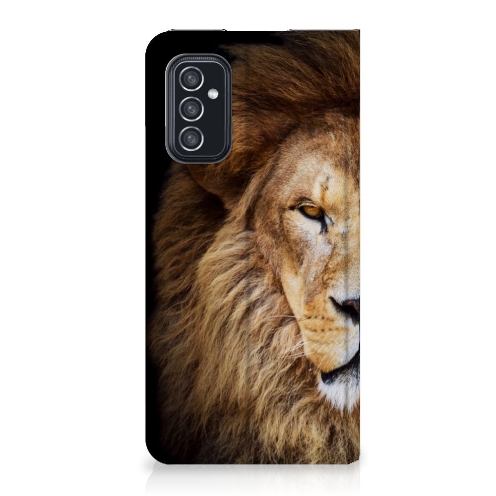 Samsung Galaxy M52 Hoesje maken Leeuw - B2C Telecom